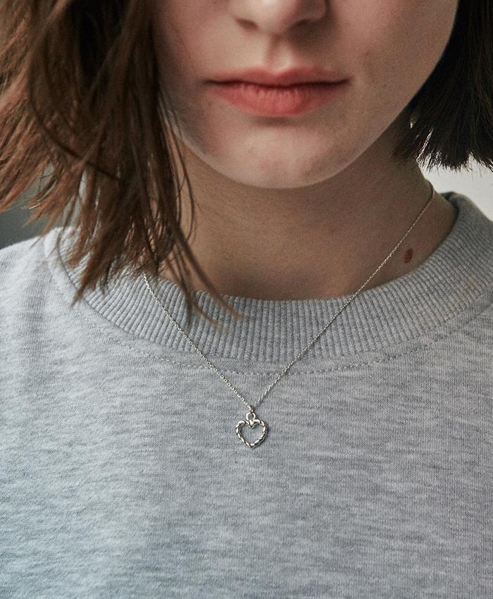 [10차 리오더][2/15 출고][925 silver] Un.silver.143 / churro necklace (silver)