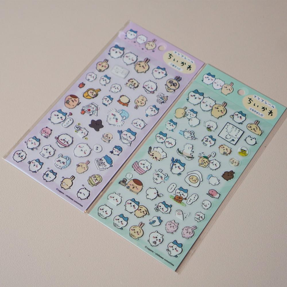 치이카와 스티커 - 먼작귀 나가노 농담곰 씰스티커 치이카와 하치와레 우사기 모몽가 랏코