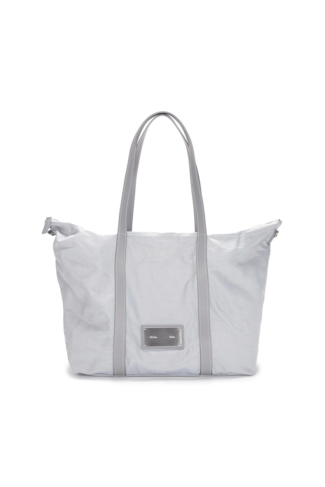 FABRIC NEW SHOPPER BAG IN LIGHT GREY