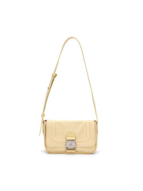 CRISP MINI BUCKLE BAG IN YELLOW