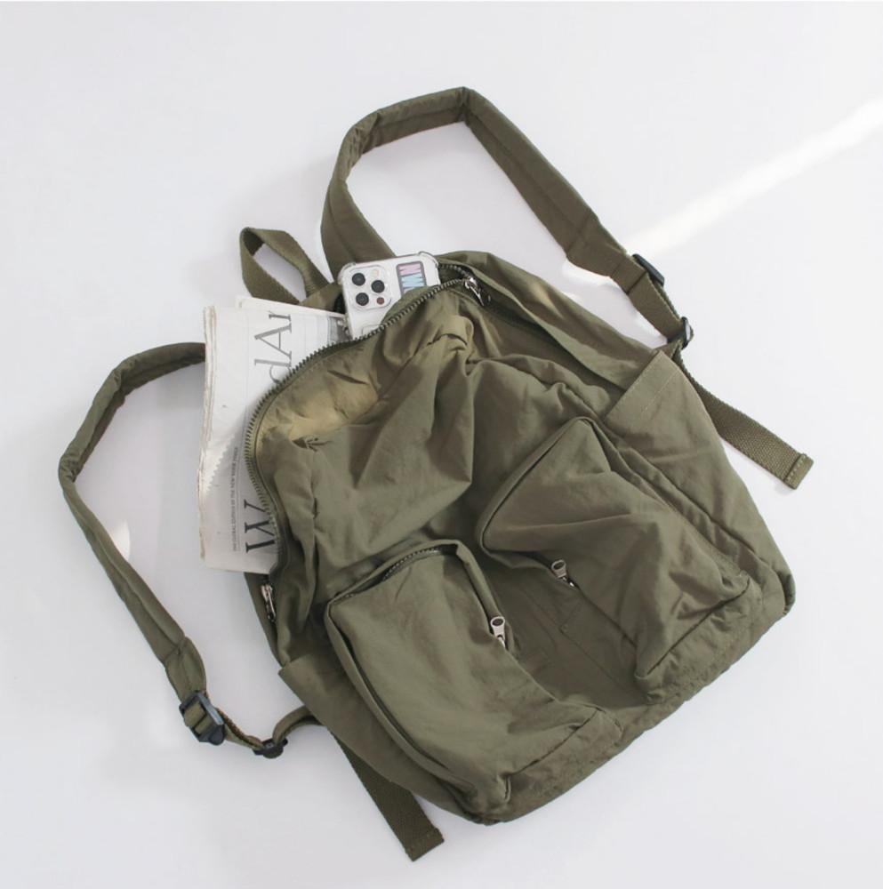 카라멜 포켓 백팩 [5COLOR]