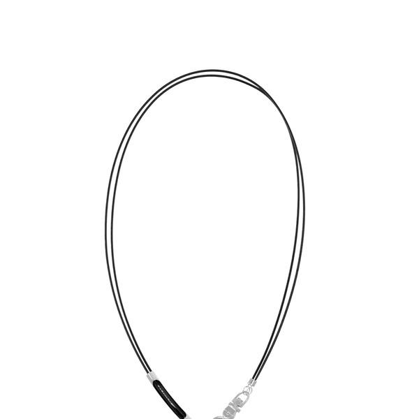 SAGEGASAGE☆3way Leather Necklace (All Black) SAGEGA 3way Leather Necklace (All Black) | International Store
