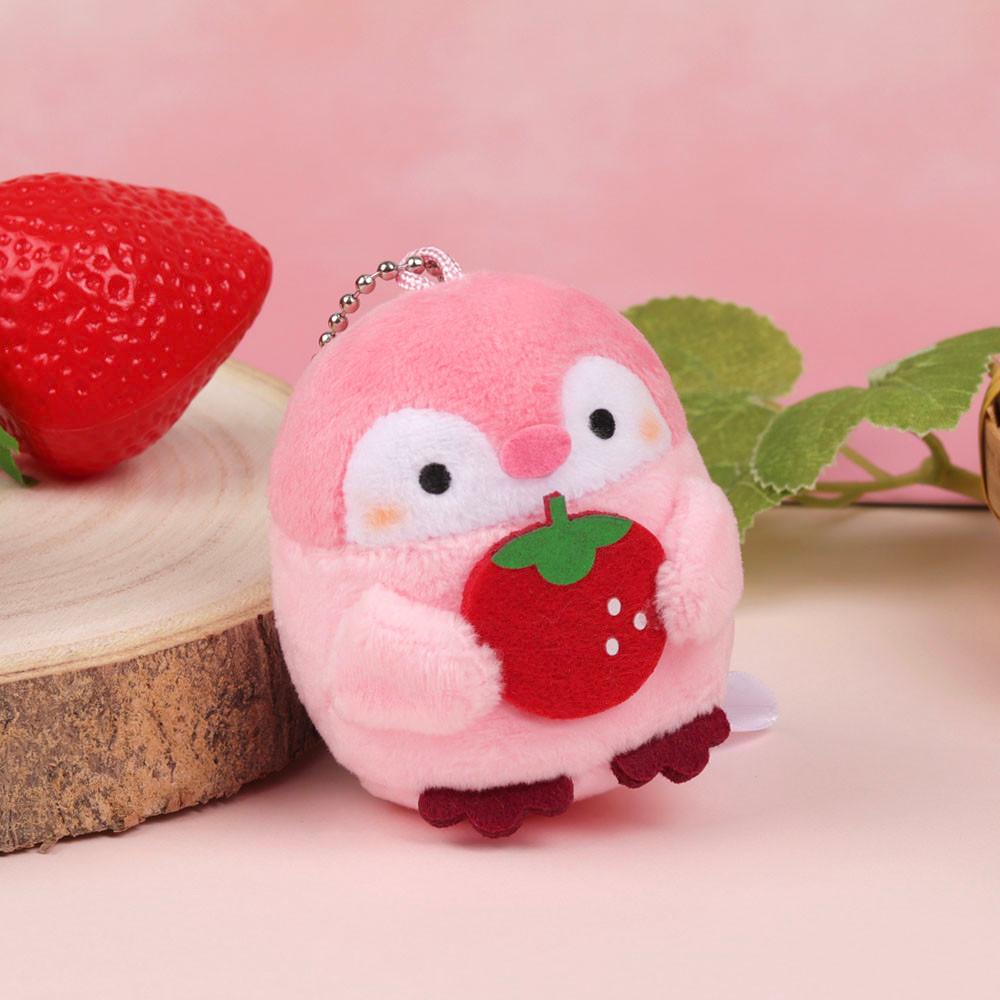 코우펜짱 딸기 미니키링