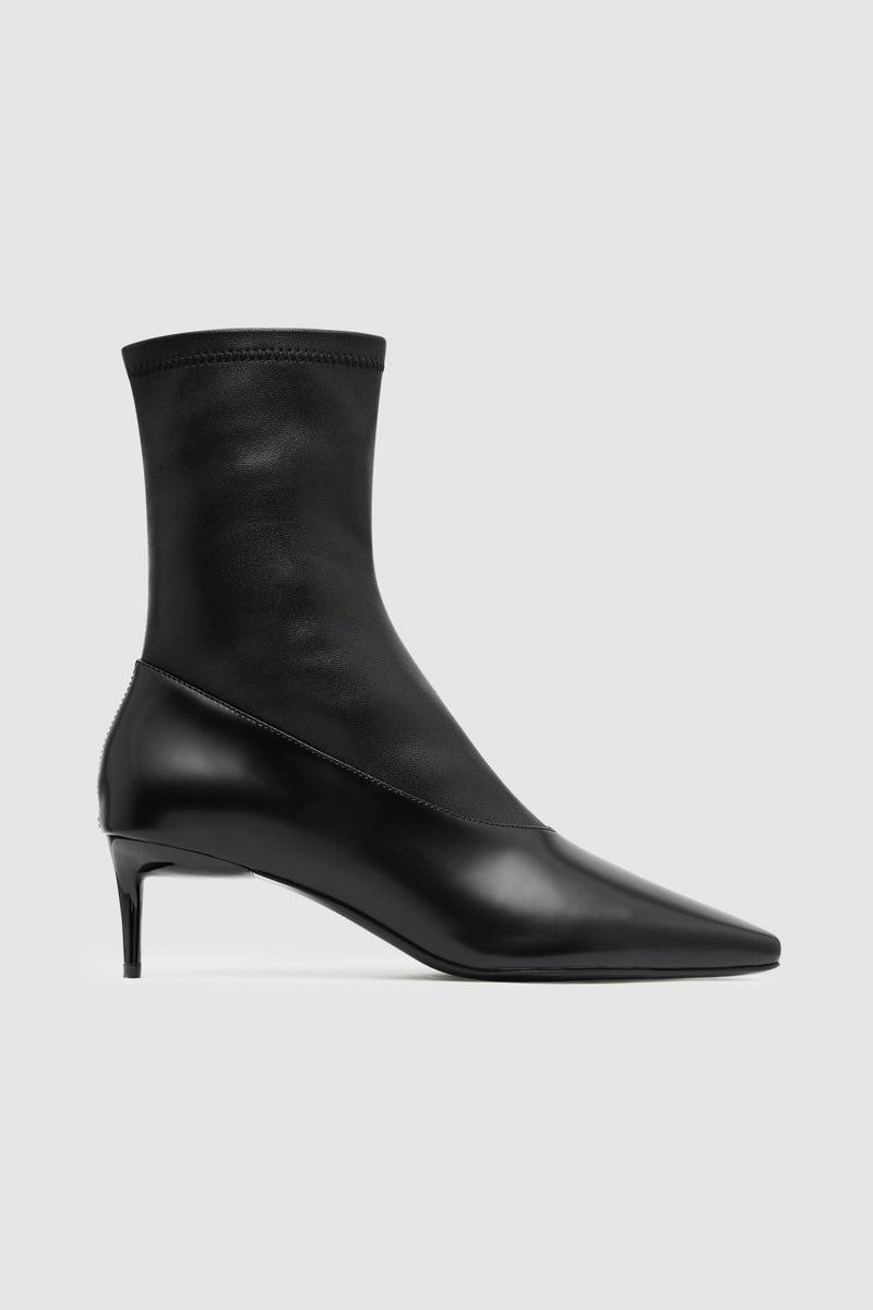 Sock Ankle Boot - Black - 35