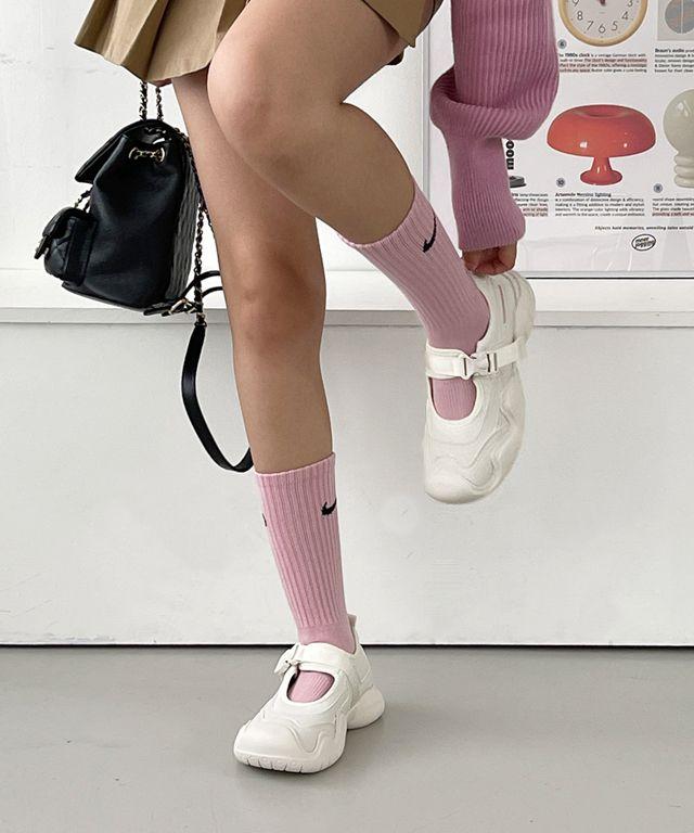 *고프코어* 메리제인운동화