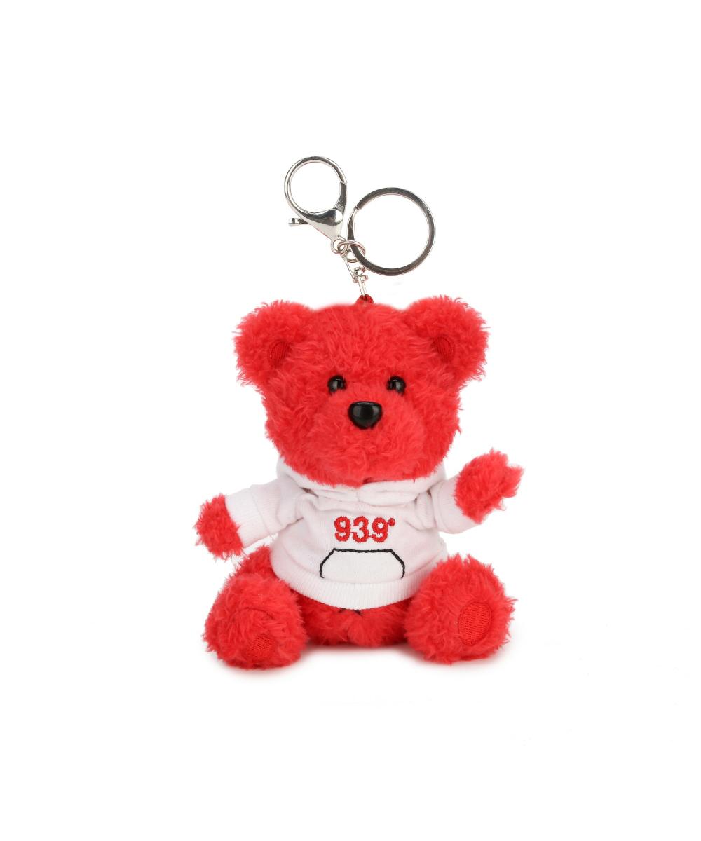 939 RED BEAR KEYRING (RED)