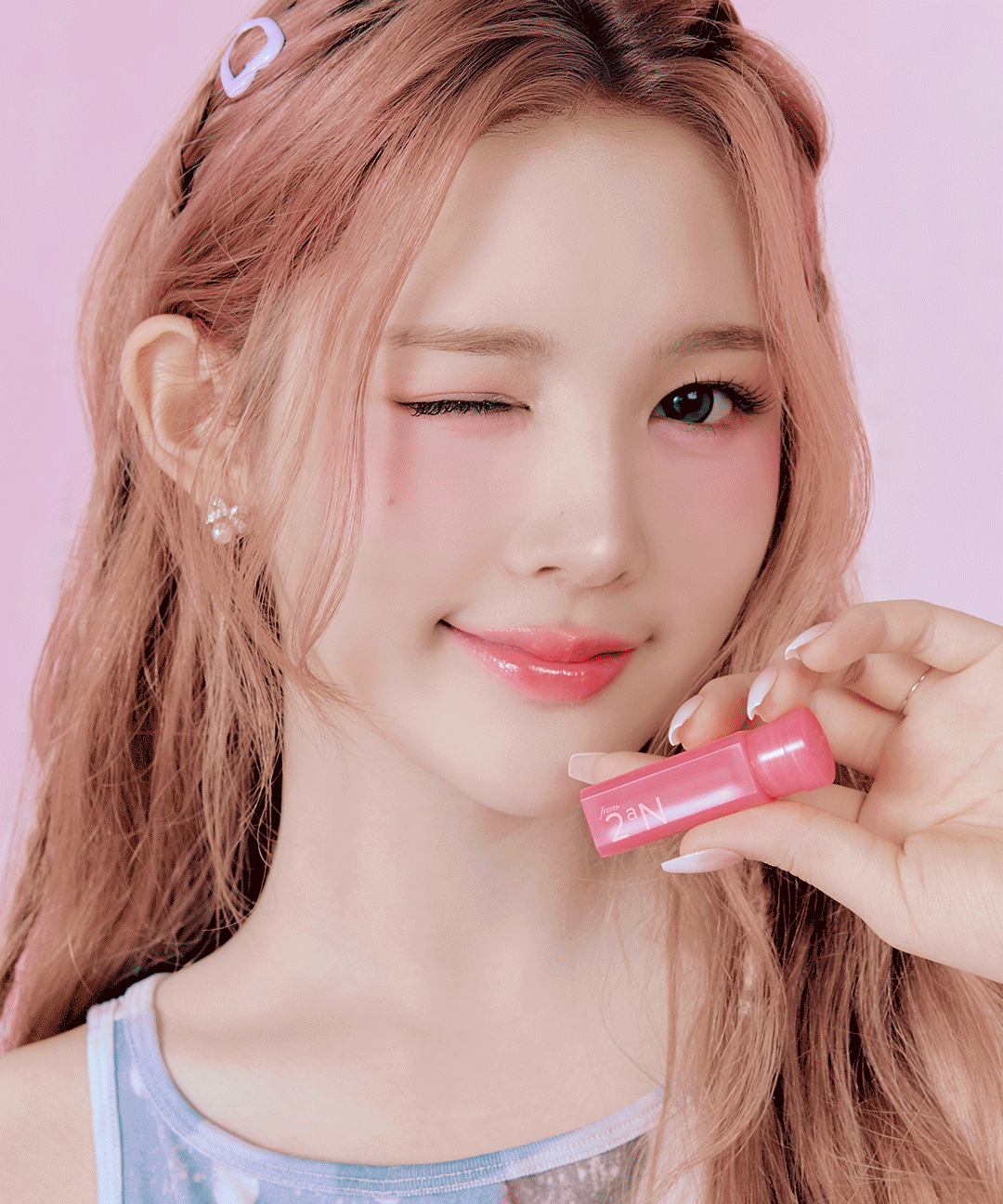 투에이엔 [NEW💗] 미니 글레이즈 바운싱 틴트 6 Colors