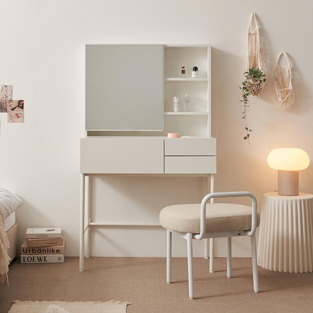 보루네오 마르체 밀리 콘솔 수납 화장대 거울 세트 800 BCM657C