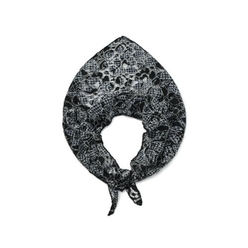 NETTING SCARF_LACE BLACK (2차리오더)