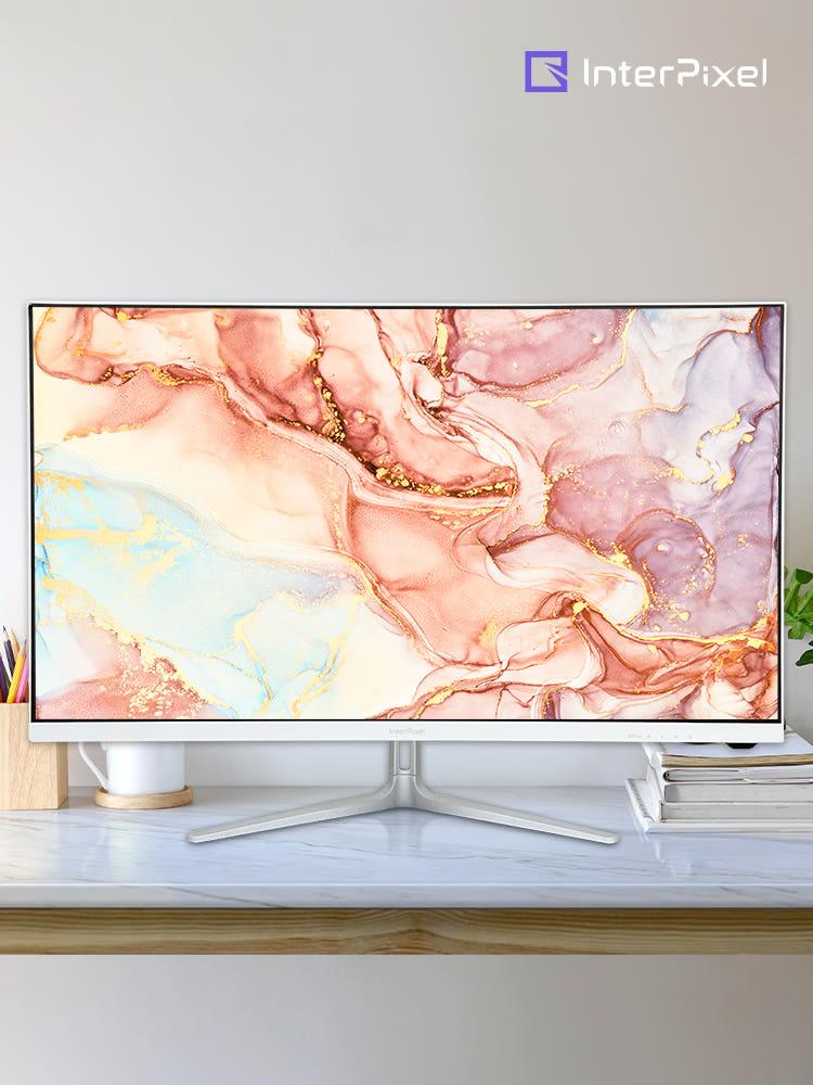 인터픽셀 IPQ3220 QHD IPS 75Hz 32인치 모니터 화이트 에디션 (무결점)