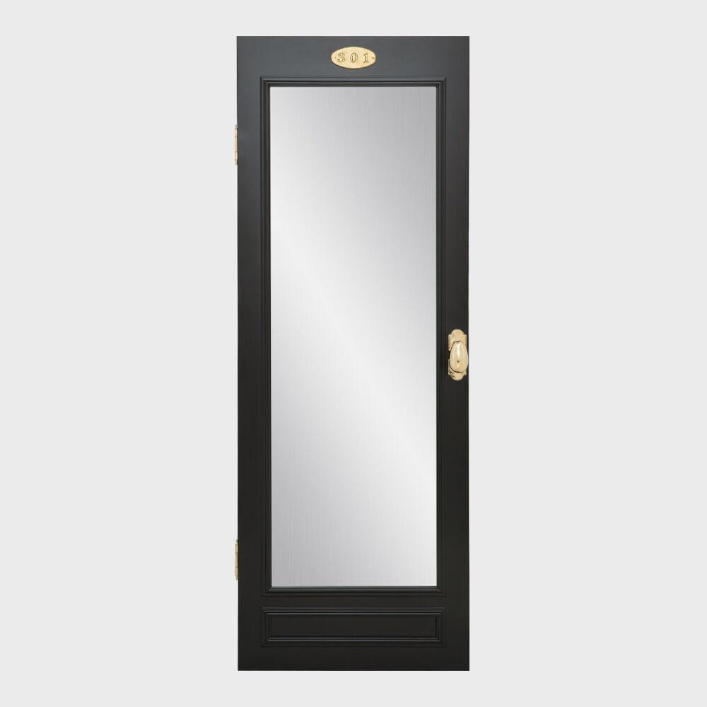 Door Mirror (Black) 도어 미러 전신거울 (블랙)