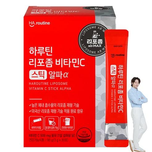 하루틴 리포좀 비타민C 스틱 알파 30p, 90g, 1개
