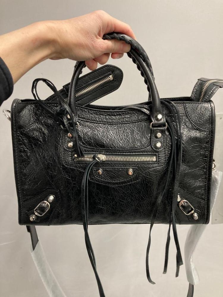 발렌시아가 클래식 모터 스몰 씨티백 431621 영국직배송