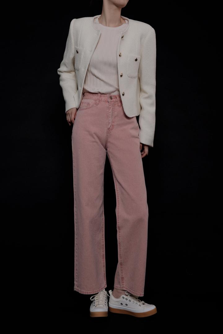 [NEW SEASON 20%] 피치핑크 세미 와이드 진