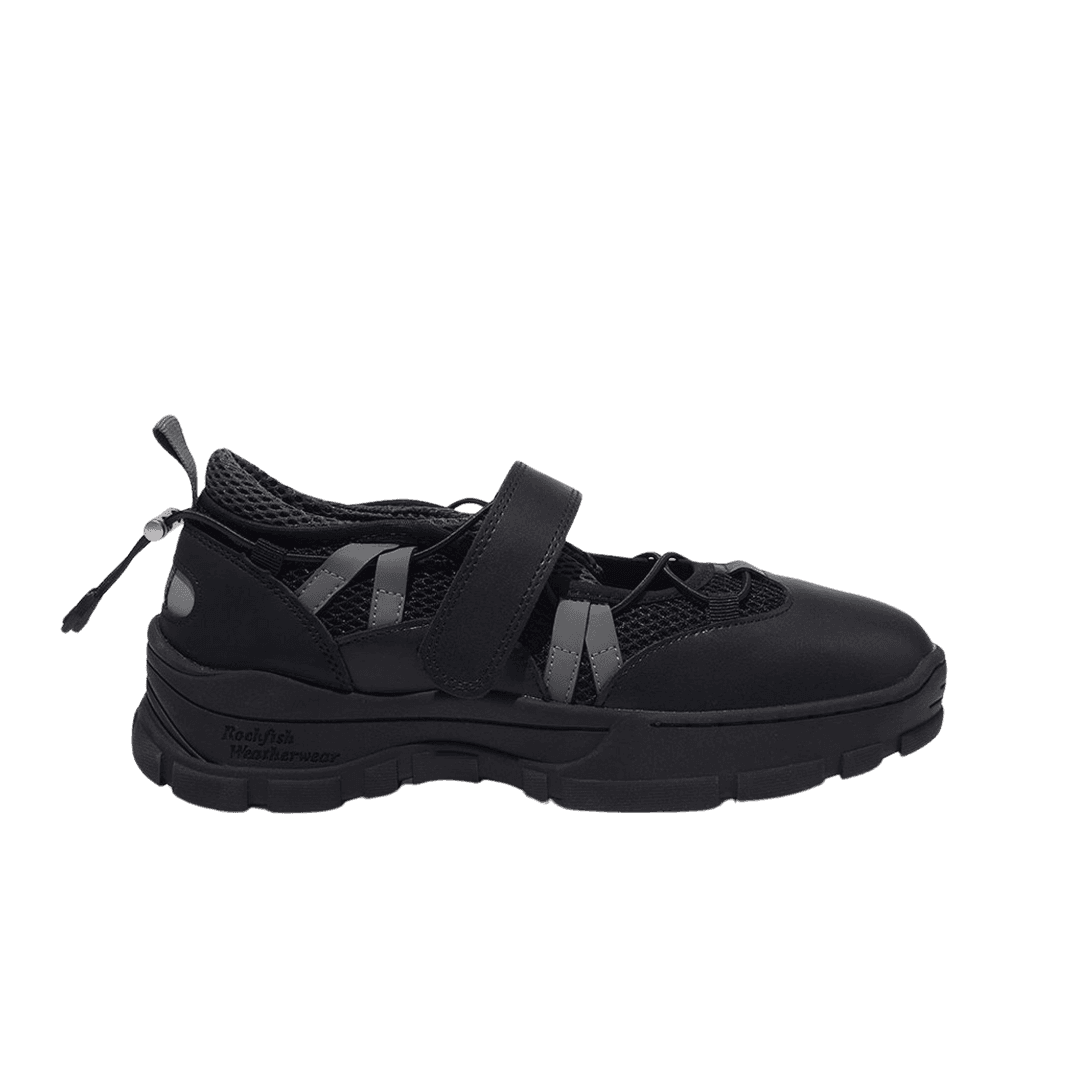 (W) Rockfishweatherwear Bryn Velcro Mesh Sneakers Black