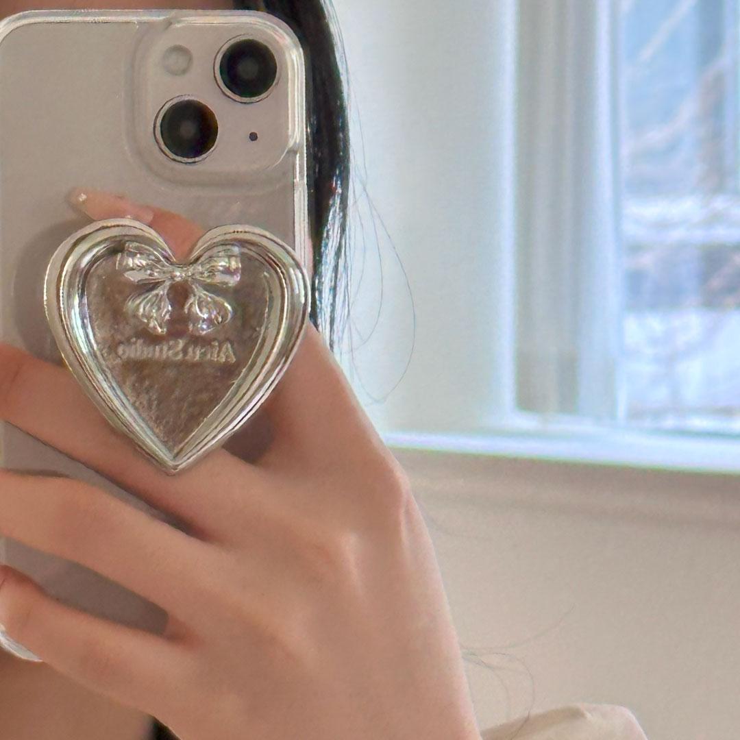 (4월 5일 순차배송)COCORO HOLDER TOK SILVER