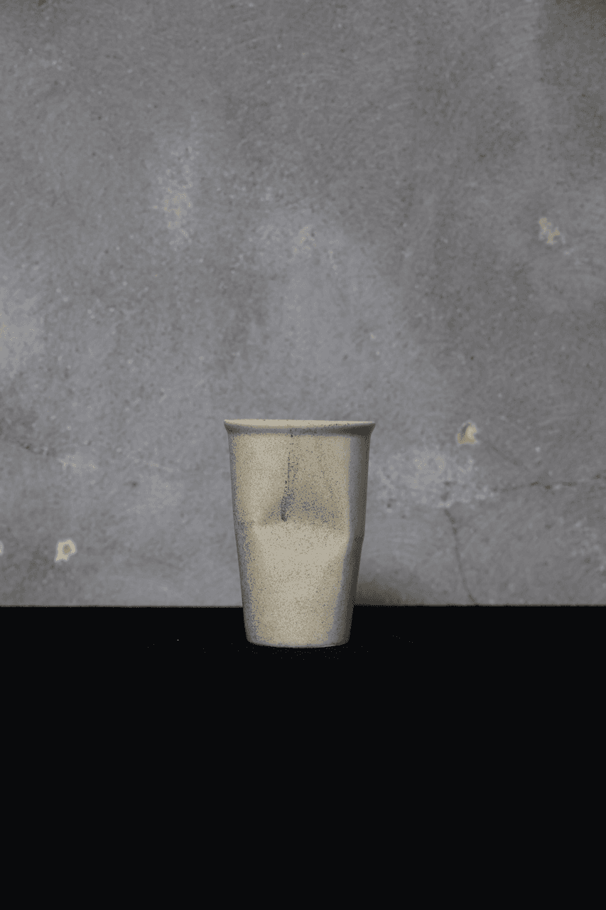 Crushed cup sandy Large