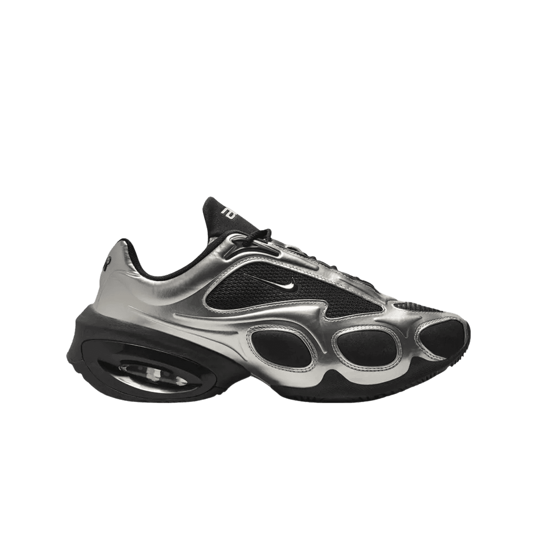 (W) Nike Air Max Muse Black and Metallic Silver