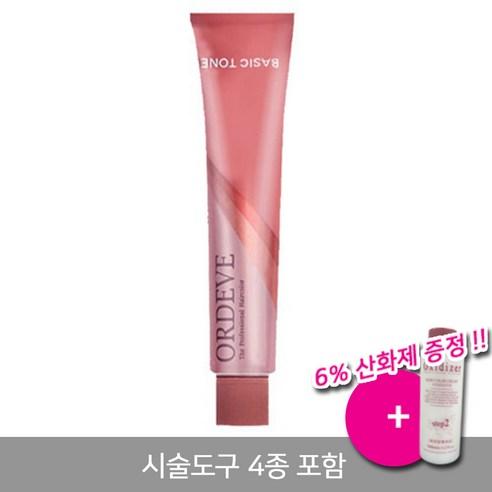밀본 올디브 더 프로페셔널 트렌드컬러 II 염색약 80g + 시술도구 포함(전체 주문당 1세트), 7-fSA(프렌치 ..., 1개
