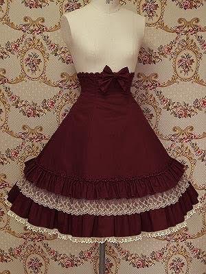 Mary Magdalene - Germaine Skirt in Bordeaux