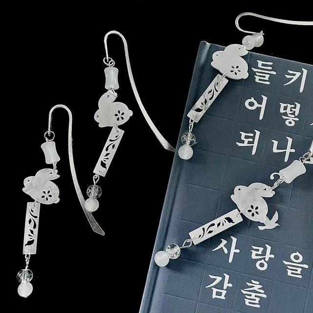 [자체제작] 동양풍☪︎눈토끼 책갈피