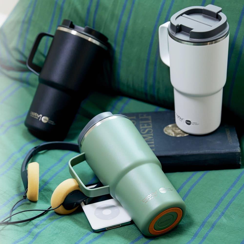 캐나다 아소부 세라믹 스텐 진공 보온보냉 머그텀블러 650ml 니트로