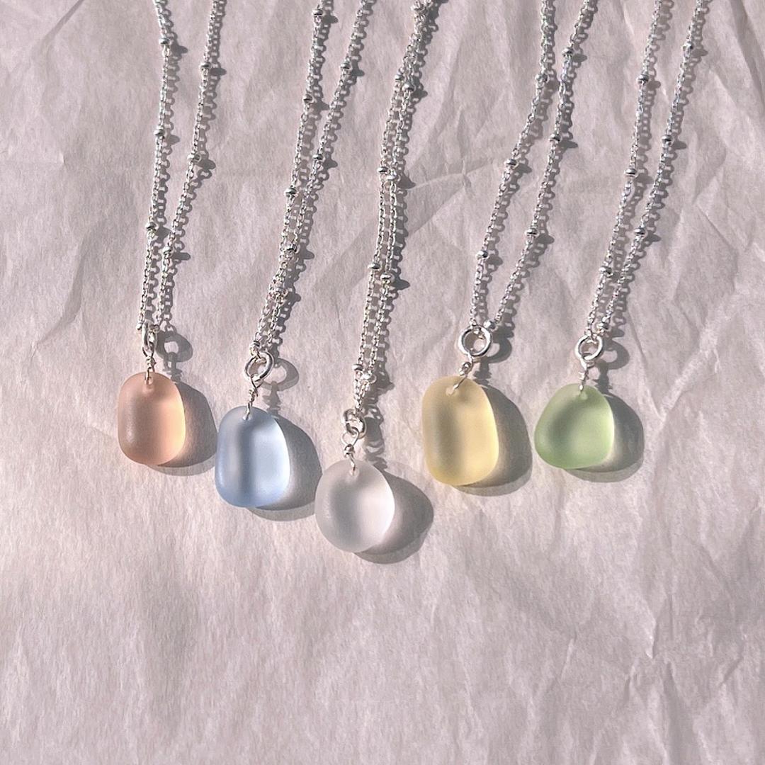Sea Glass Necklace ⊹