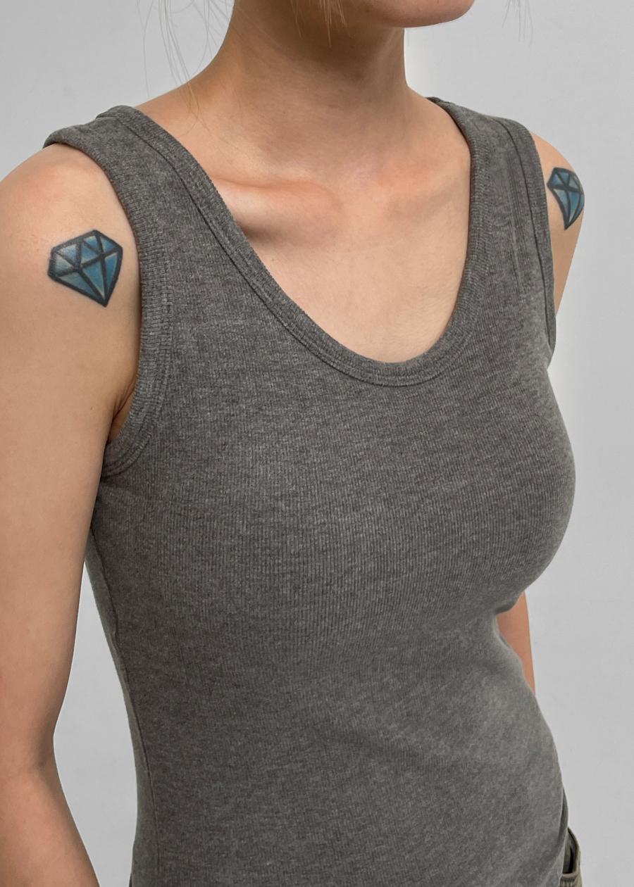 몰렌 캐시미어 기모나시 (캡내장)