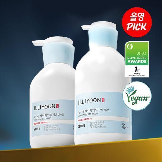 [2024 어워즈/4년 연속 1위] 일리윤 세라마이드 아토 로션 600ML+334ML 한정기획