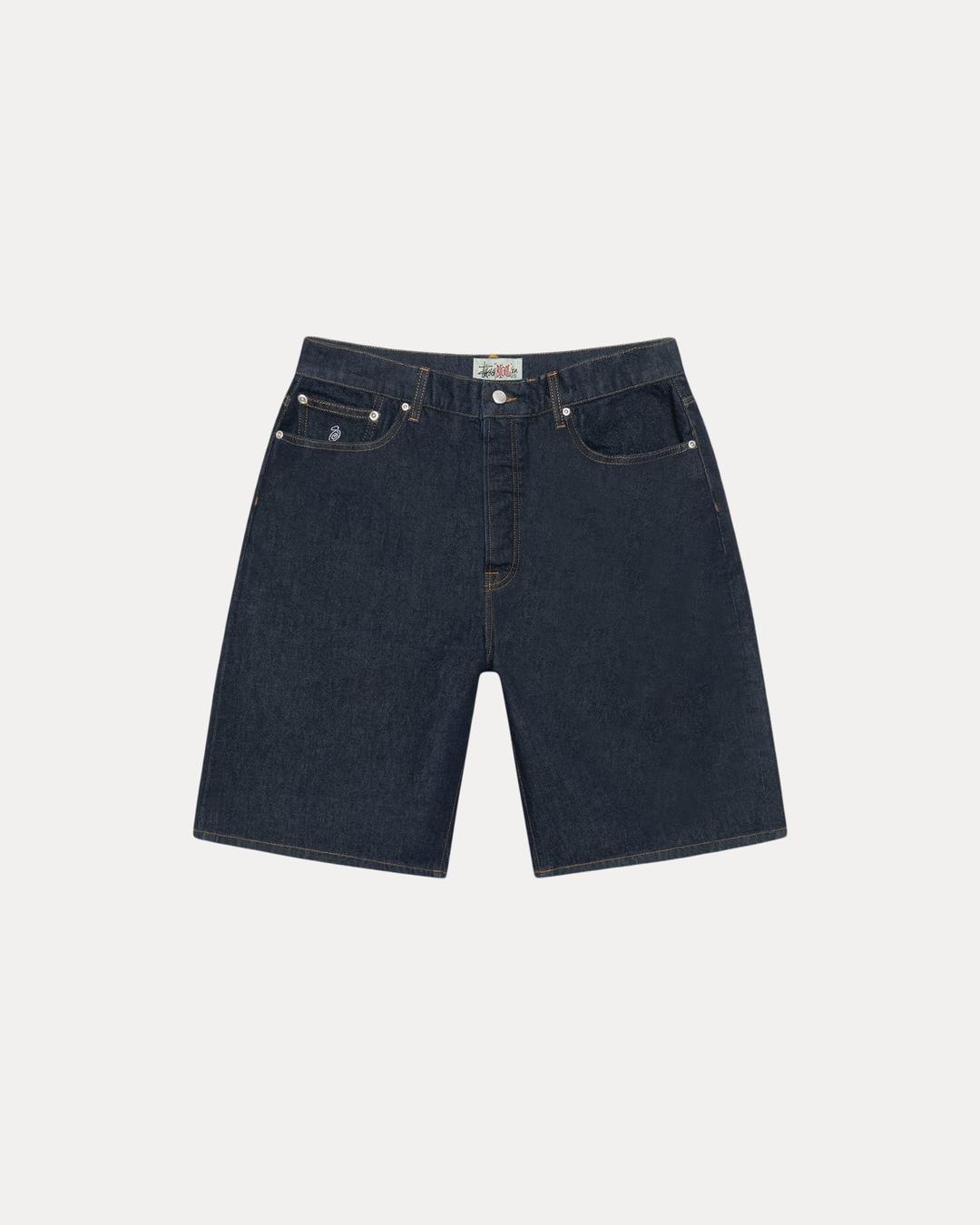 BIG OL' SHORT DENIM - Rinsed Indigo / 26