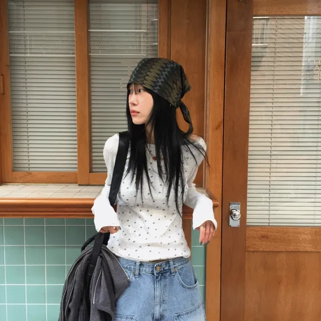 나그랑 도트 슬리브t