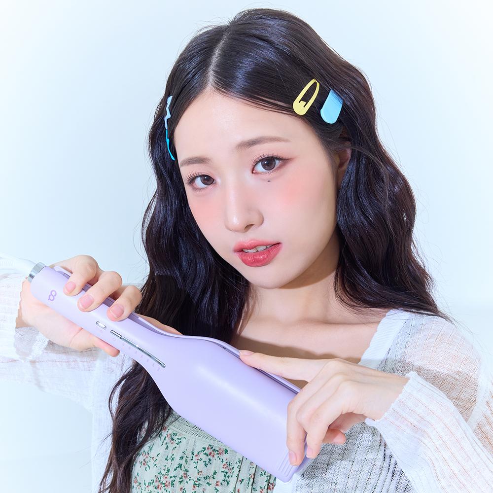 오아 [똥손도가능한💛] 이지 물결 고데기 웨이브 히피펌 웨이브 볼륨 헤어 물결펌 고대기 36mm 프리볼트 온도조절