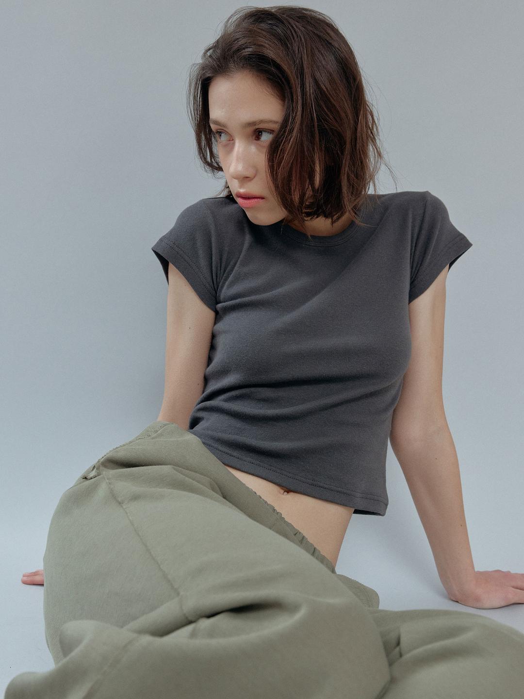 vintage vibe t-shirts (deep charcoal)