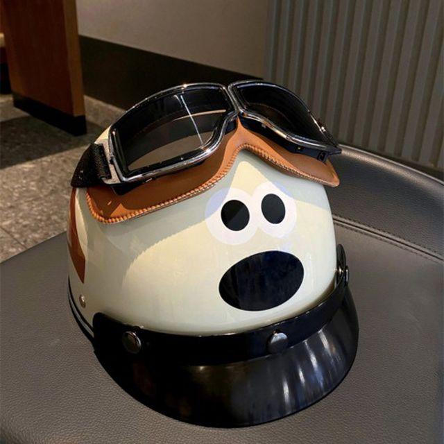 [해외]월리스와그로밋 헬멧 전동킥보드용 귀여운 헬멧