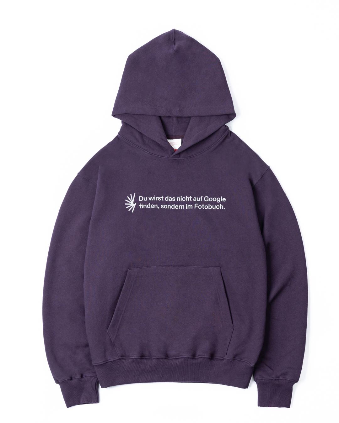 Werbespruch 001 HOODIE (PURPLE)
