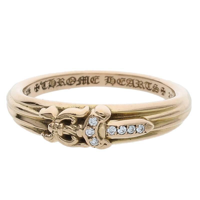 CHROME HEARTS 22K BABY CLSC DAGGER 8号 크롬하츠 Chrome Hearts ChromeHearts Size: No. 18 22K BABY