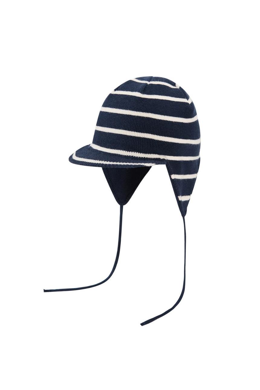 brim ear knit cap (2color)