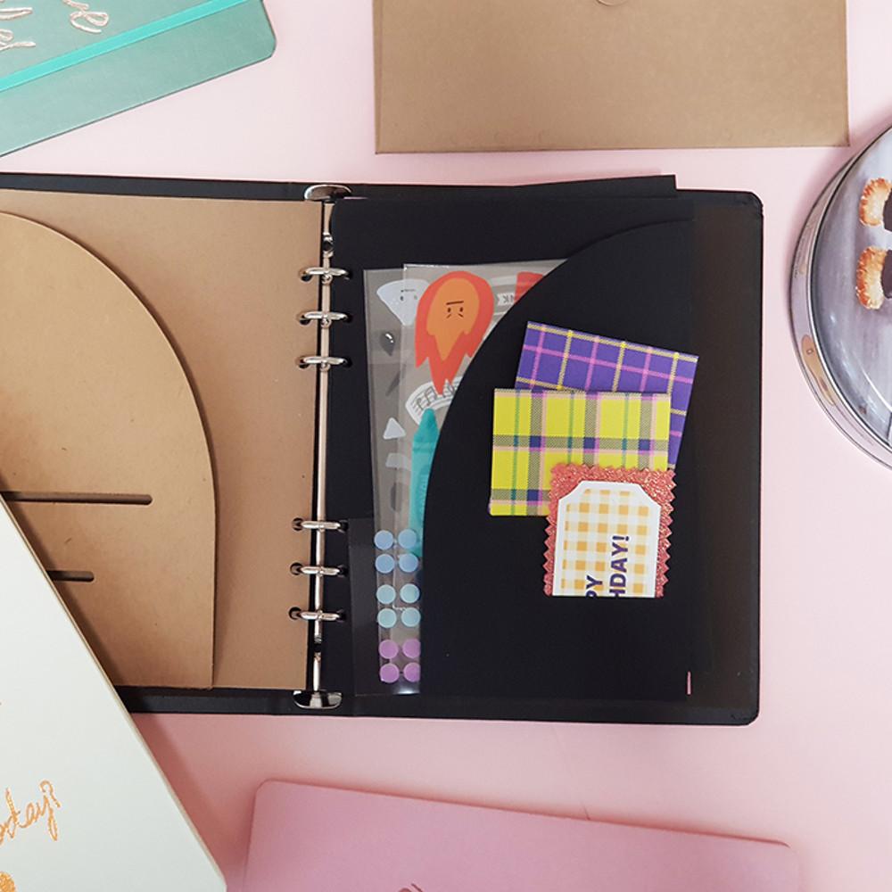 ICIEL 6공 paper pocket  keeper  A5 (2set)