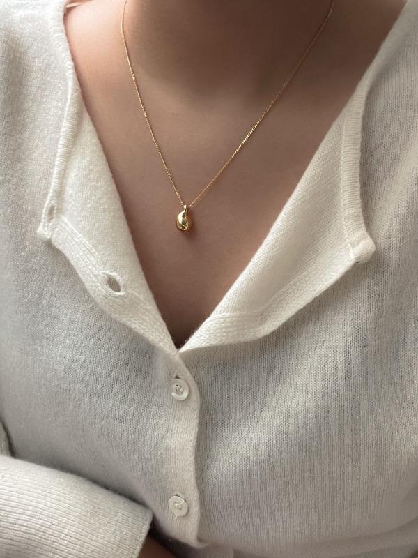 (92.5 silver) paddle necklace