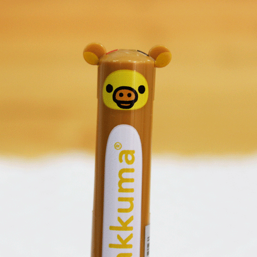 키로이토리이 2색 볼펜-키이로이토리볼펜