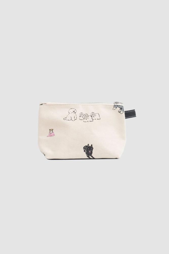 템베아 파우치 TOILETRY BAG SMALL PRINT - DOG-2 강아지 패턴