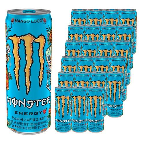 몬스터에너지 망고 로코, 355ml, 24개 - 에너지음료 | 쿠팡