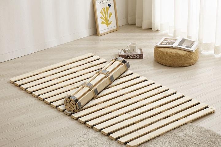 원목깔판 롤베드 저상형 매트리스 받침대 7size