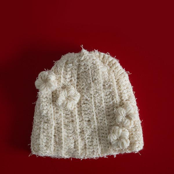 Huahua Beanie - Cream