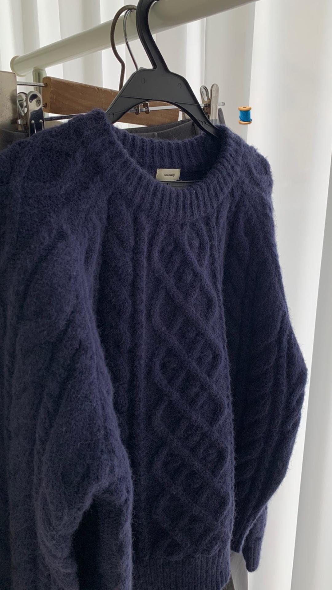 [지그재그단독세일/당일발송] 누적2만장돌파🎉 (unusually) sting twist knit (5color) 니트/케이블니트/라운드넥/하객룩