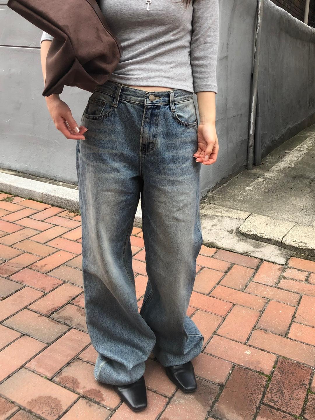 lity denim pants (1color)