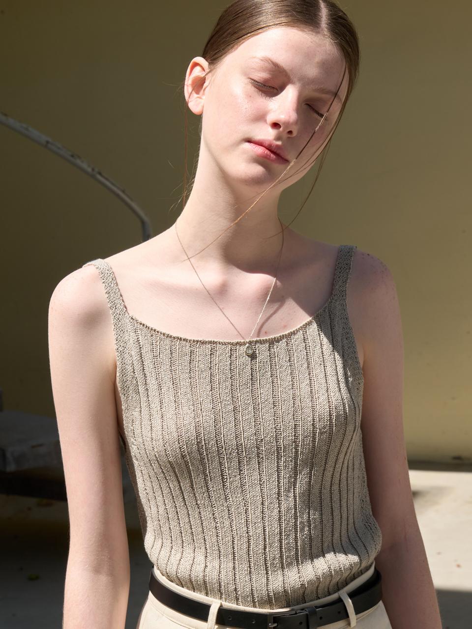 골지 슬리브리스 그레이 amr2104