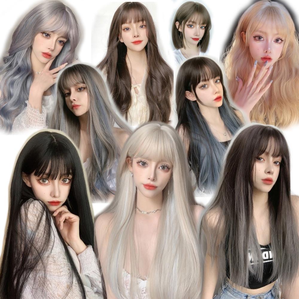 여자가발 여성 통가발 웨이브 긴머리 단발 패션 모음