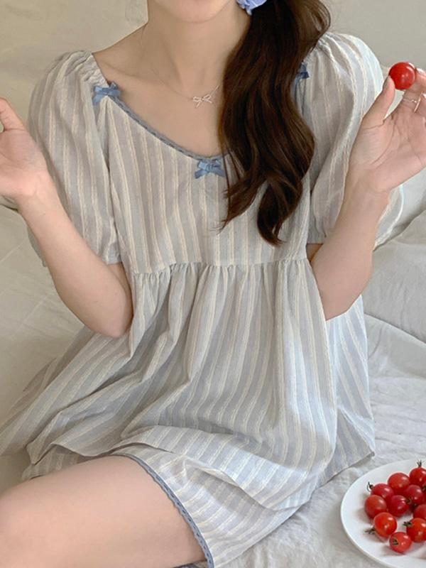 루즈앤블루 반팔 상하세트 파자마 잠옷