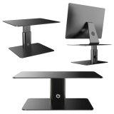 메탈 높이조절 모니터 받침대 선반 하이데스크